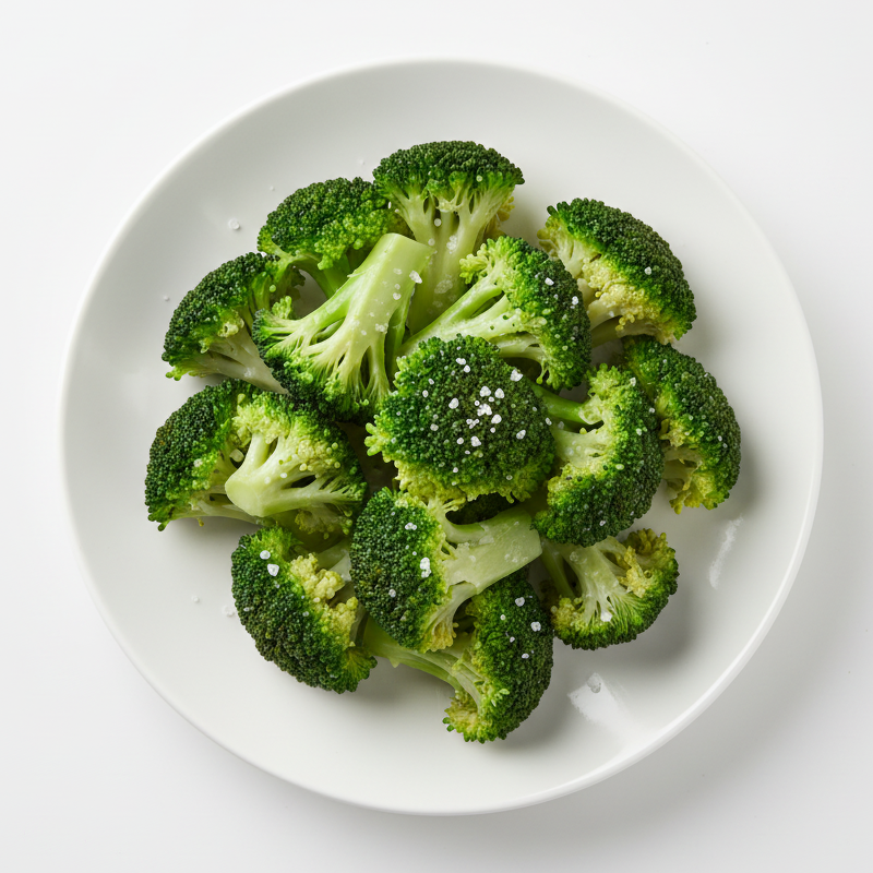 簡単シャキッ！ブロッコリーの塩ゆで
