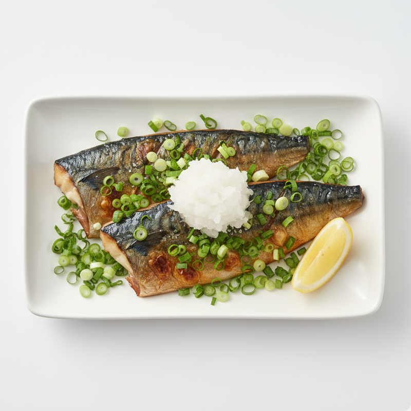 香ばし皮が絶品！鯖の塩焼き