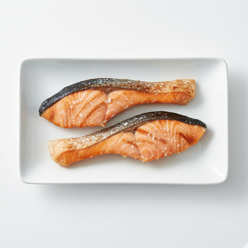 お弁当にぴったり！鮭の塩焼き
