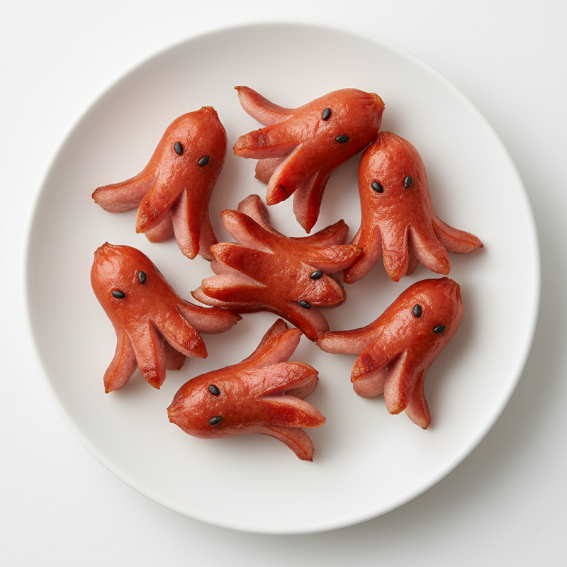 お弁当を楽しく！タコさんウインナー